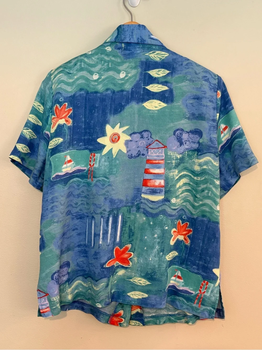 Vintage Peter Popovich Short Sleeve Button Up Shirt